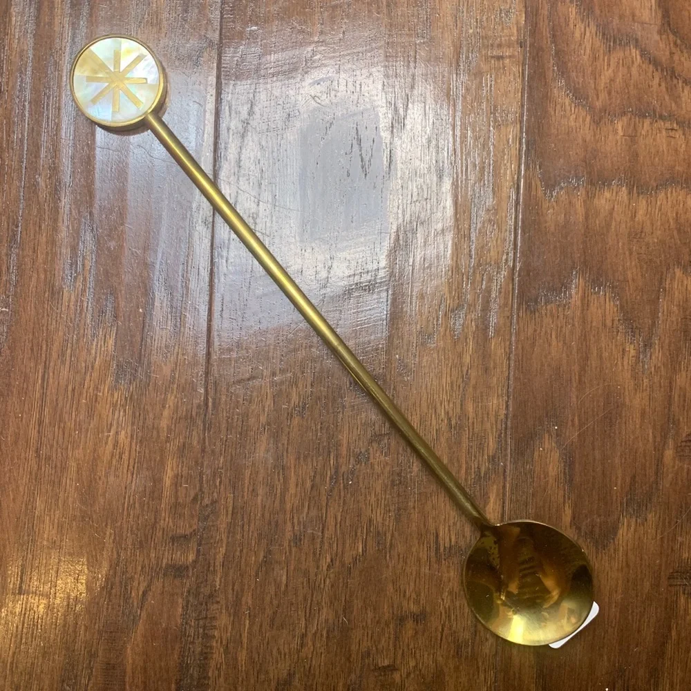 Anthropologie Whitney cocktail spoon